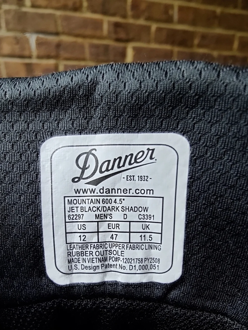 Danner mountain 600